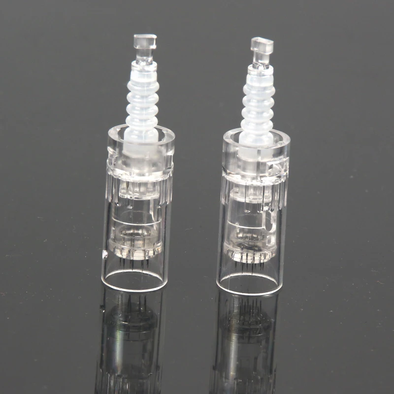 5/10/100/500pcs DermaPen Cartucho de Agulha Cuidados com a Pele 9/12/24/36/42 Nano Tip Cartucho de Micro-agulha Para N2 M5 M7 MYM E30 Derma Pen