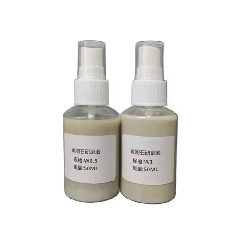 1PCS/50ml 다이아몬드 서스펜션 연삭 액체 0.18 ~ 40 um 금속 조직 분석 연마 유체 금속 보석 광택제 액체
