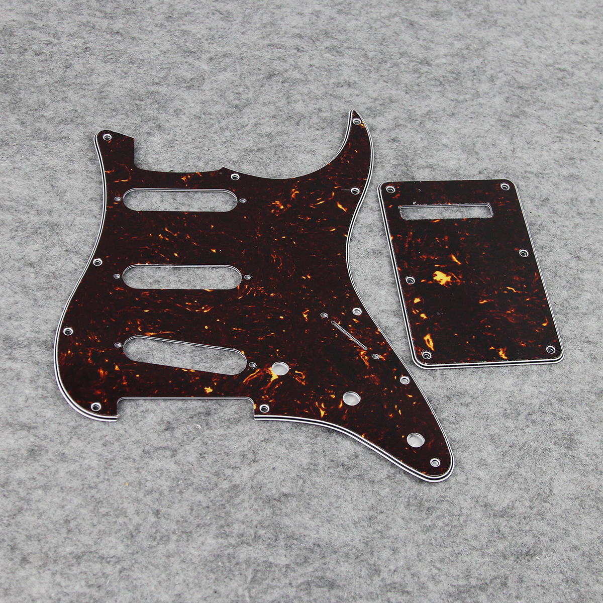 FLEOR ST SSS Đàn Guitar Điện Pickguard 11 Lỗ Trầy Xước & Đĩa Lưng & Đĩa Ốc Vít 30 Màu Sắc Lựa Chọn