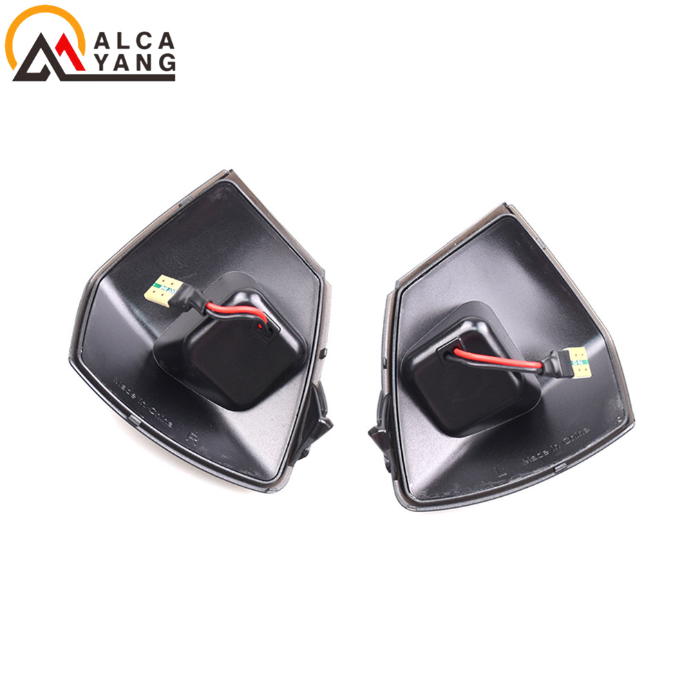 2X Dành Cho Xe Ford S-Max 07-14 Kuga C394 08-12 C-Max 11-19 LED Năng Động LED Tín Hiệu Mặt Gương Tuần Tự Blinker Đèn Báo Hiệu