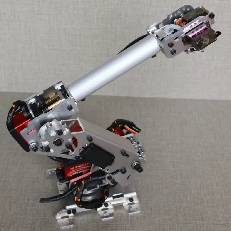 7 Dof Manipulator-Roboterarm mit großer Saugluftpumpe für Arduino Robot Multi-Dof Mindustrial Robotic Model 6-Achsen-Roboterarm