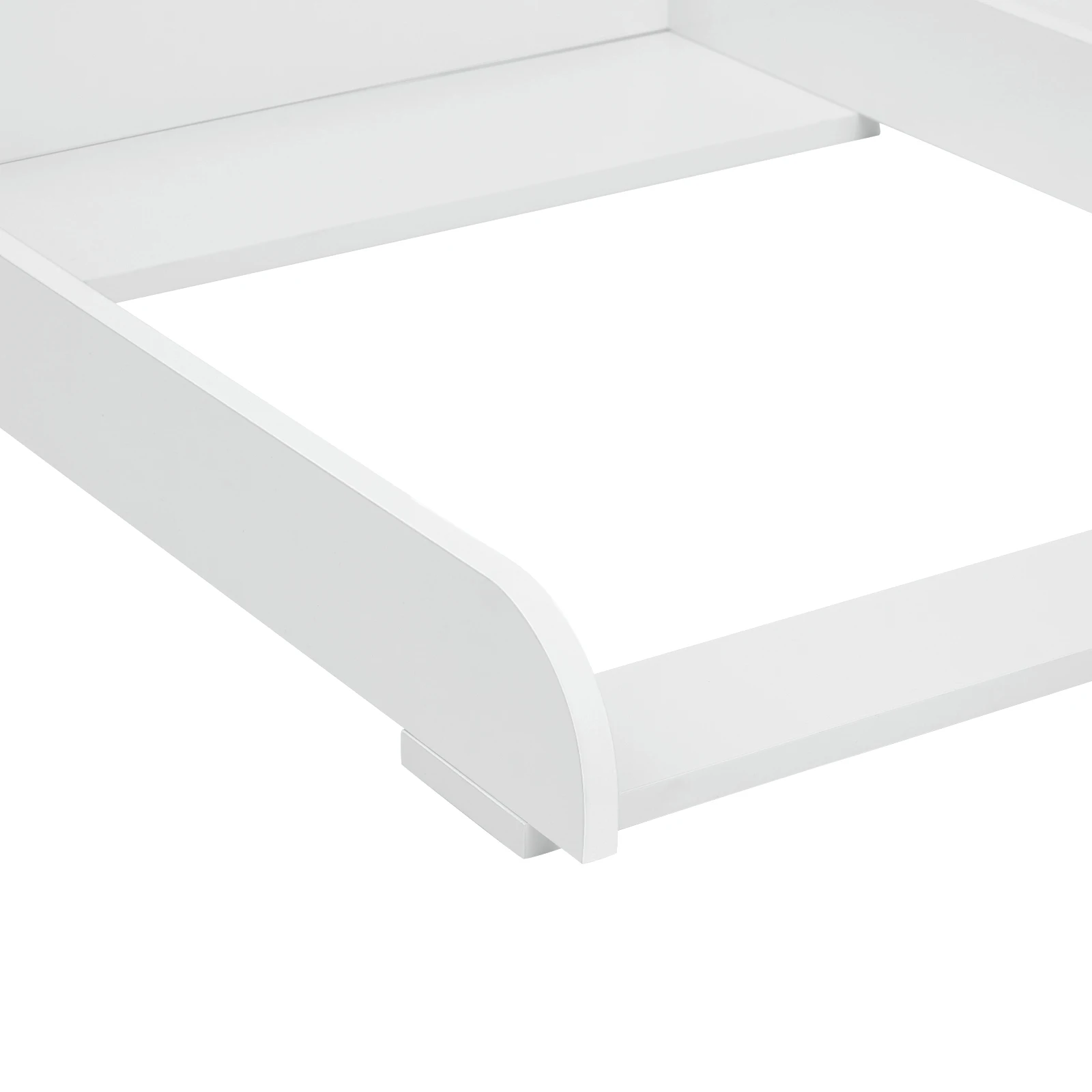 WOLTU Fasciatoio per cassettiera MDF 60 x 10,5 x 80 cm Vassoio fasciatoio per bambini con pareti laterali