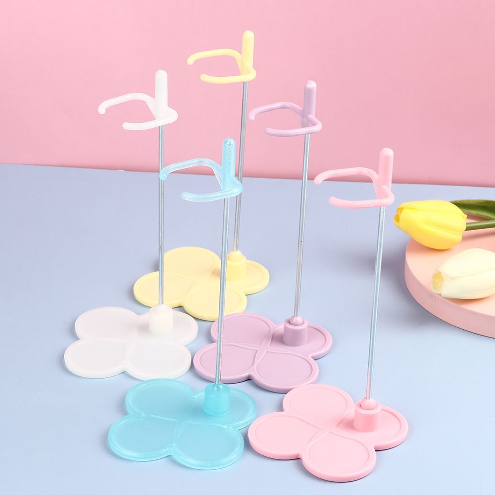 17.5Cm Blyth Búp Bê Đứng Cho Búp Bê Khớp Body Búp Bê Đế Đứng Chân Đỡ Bình Thường Búp Bê Đồ Chơi Nhồi Bông Kèm 5 Phụ Kiện màu Sắc