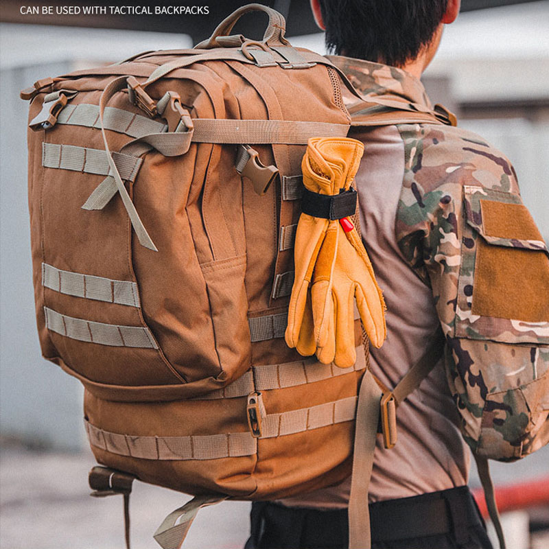 1/3/6 Pcs New Multi-purpose Nylon Gloves Buckle Tactical Glove Hook Safety Clip Outdoor Hiking Climbing Rope Storage Accessories