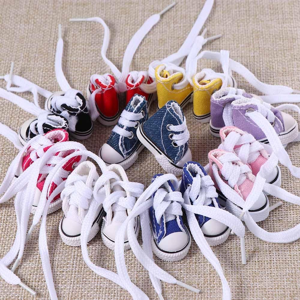 Холщовая обувь для куклы, 1 пара, 3,5 см