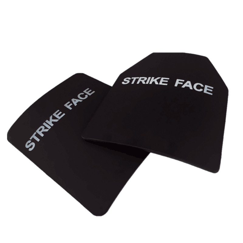 NIJ IIIA 10 "x 12" Anti Bullet Anti Steekwerende Composiet Stalen Plaat Voor Tactische Veiligheidsvest ballistische Body Armor Board 25x30cm