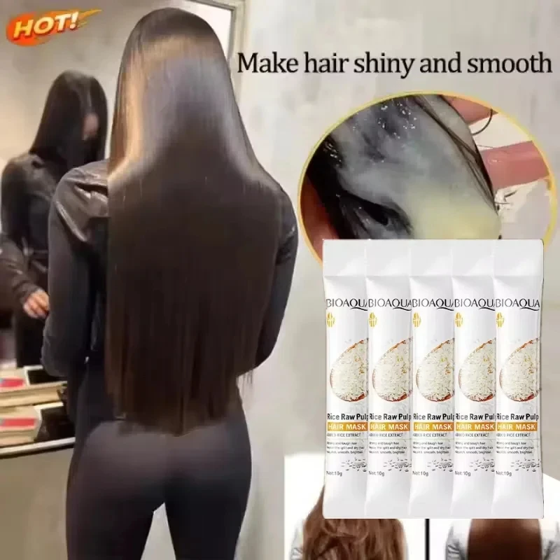 5 segundos macio suave cuidados reparação natural profissional máscara de cabelo mágico evitar ressecamento extremidades divididas reparação danos frizz 2025