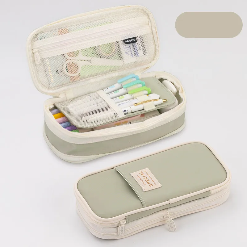 Astuccio per matite di grande capacità cancelleria materiale scolastico astucci per matite astuccio per scrivania da ufficio borsa per studenti astuccio per penne per bambini