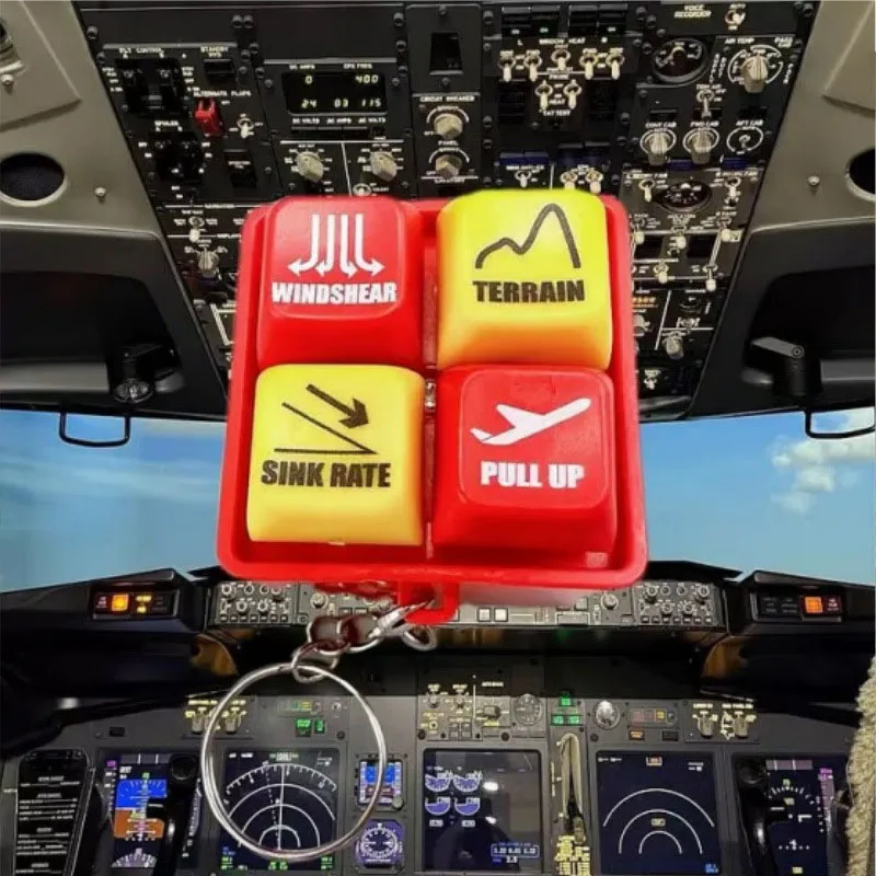 Boeing 737 Simulatore di suoni di avvertimento Pilota di percorsi di aerei Crew Simulatore di Boeing Dispositivo antistress