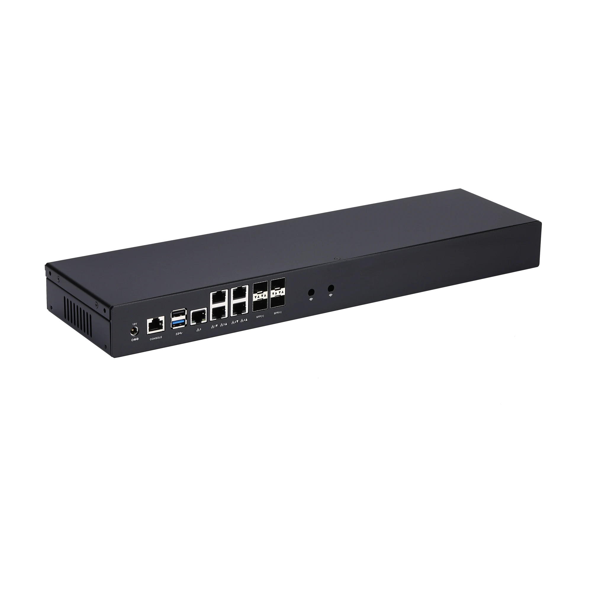 Qotom Q20331G9 1U chasis en rack Mini PC 5*2,5G Lan SFP Atom C3808 C3758R C3558 C3908 Mini servidor de PC
