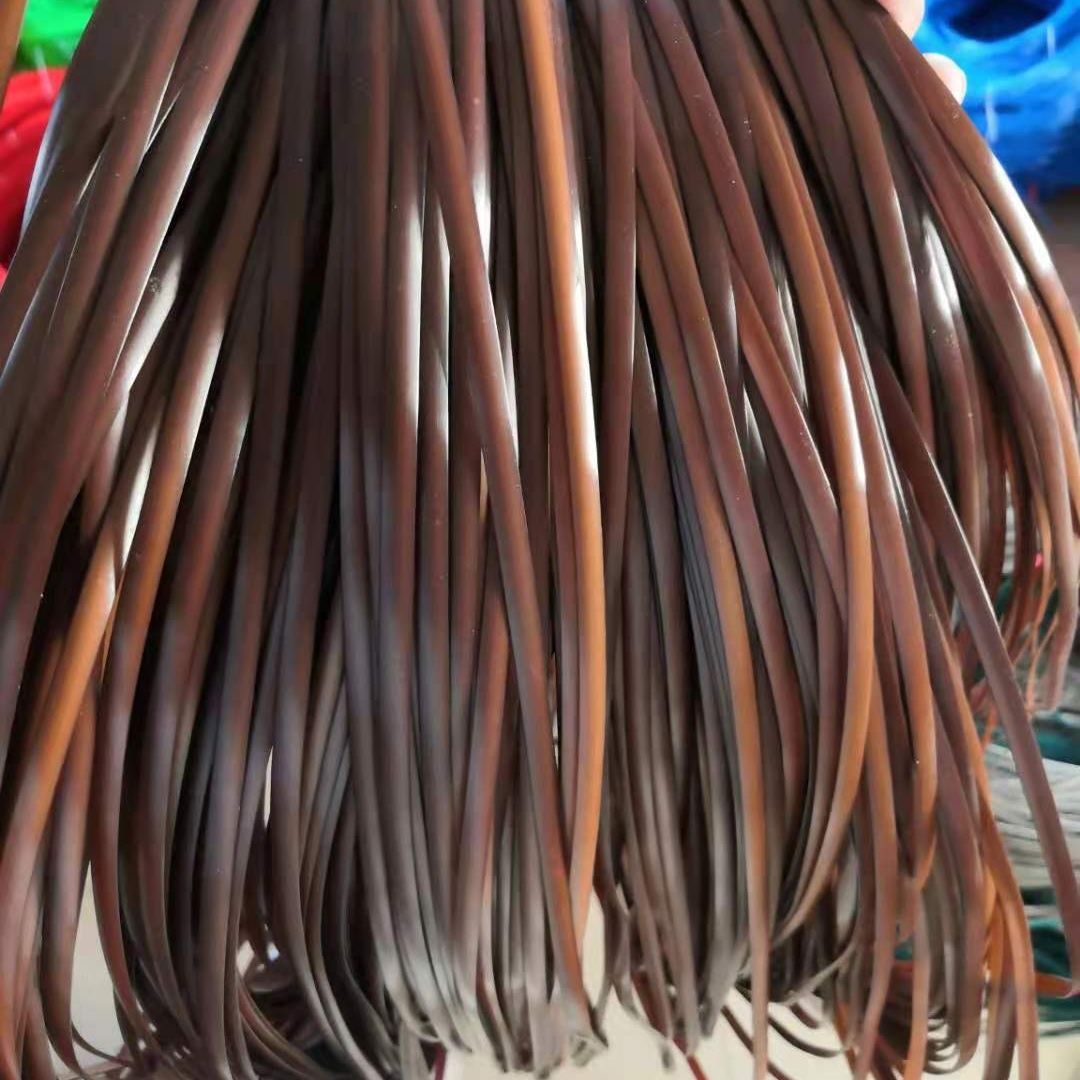 Rollo de Material de ratán sintético PE de 5MM, cuerda tejida hecha a mano, reparación de muebles, cama, sofá, silla, mesa, cesta