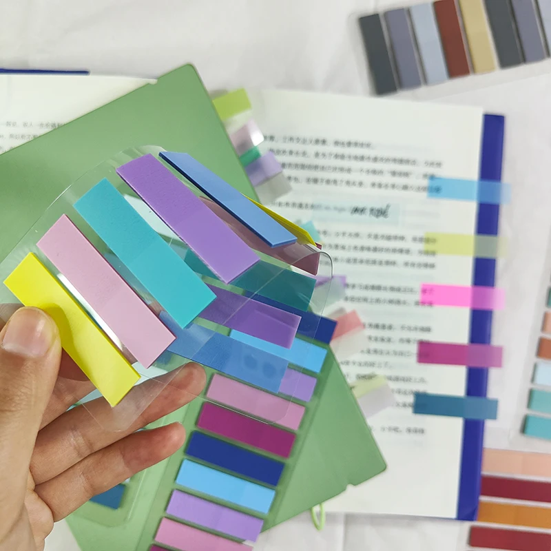 KindFuny 200pcs Stationery Sticky Note Index Tabs Arrow Flags Sticky Note for Page Marker Planner Stickers Post It Book