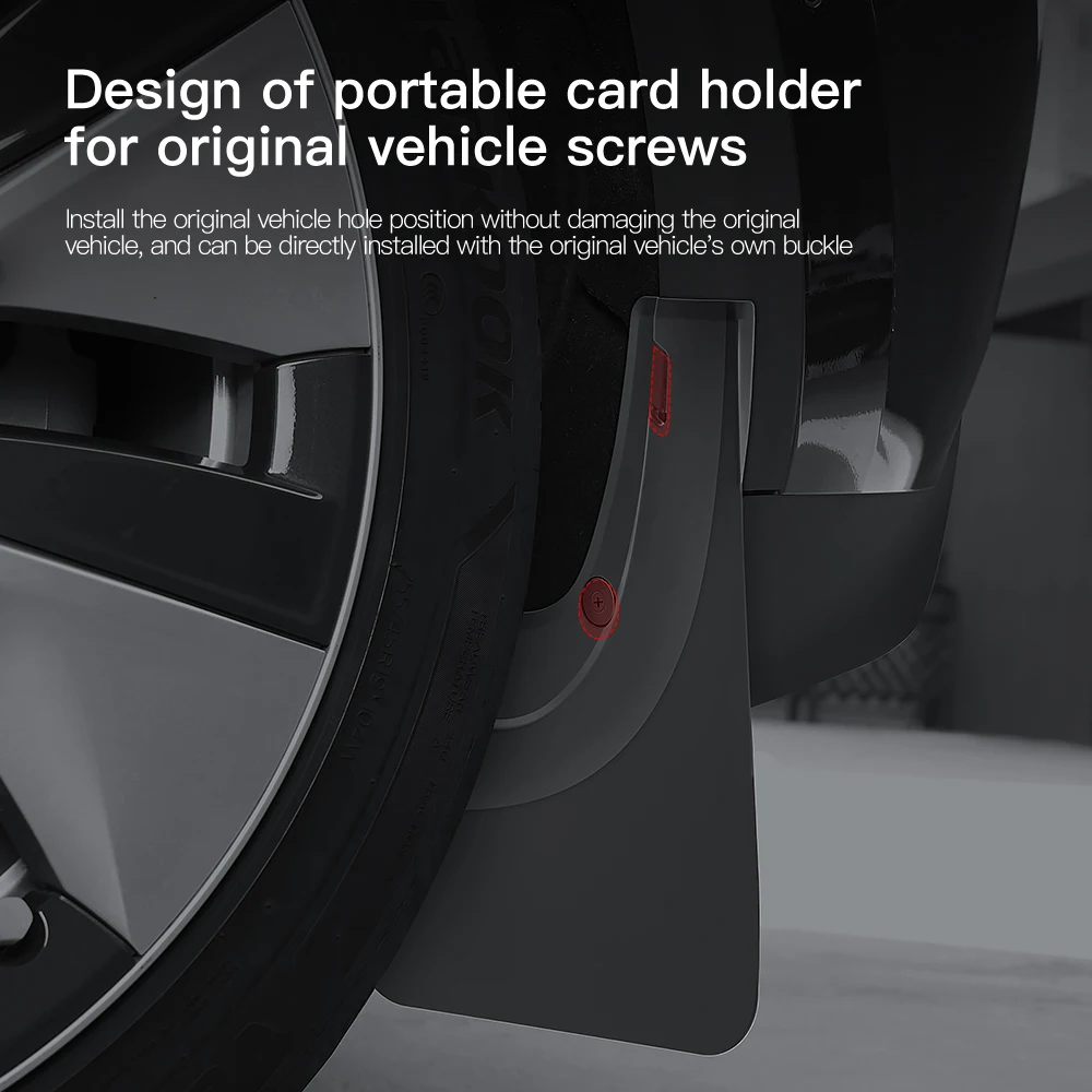 YZ For Tesla Model 3 Y Highland Juniper 2021-2025 4PCS Front Rear Wheel Mud Flaps Tesla Front Rear Fender Protector Accessories