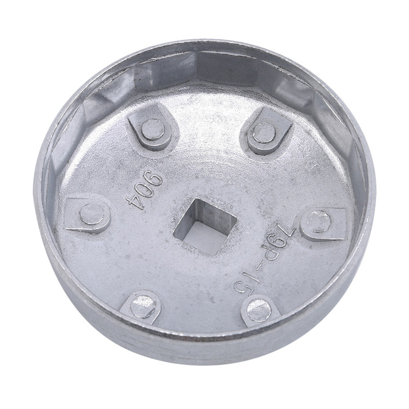 Wrench Auto Tool 1/2 Square Drive 65mm 67mm 74mm 79mm End Cap Oil Filter Wrench Auto Hand Tools Remover Tool For