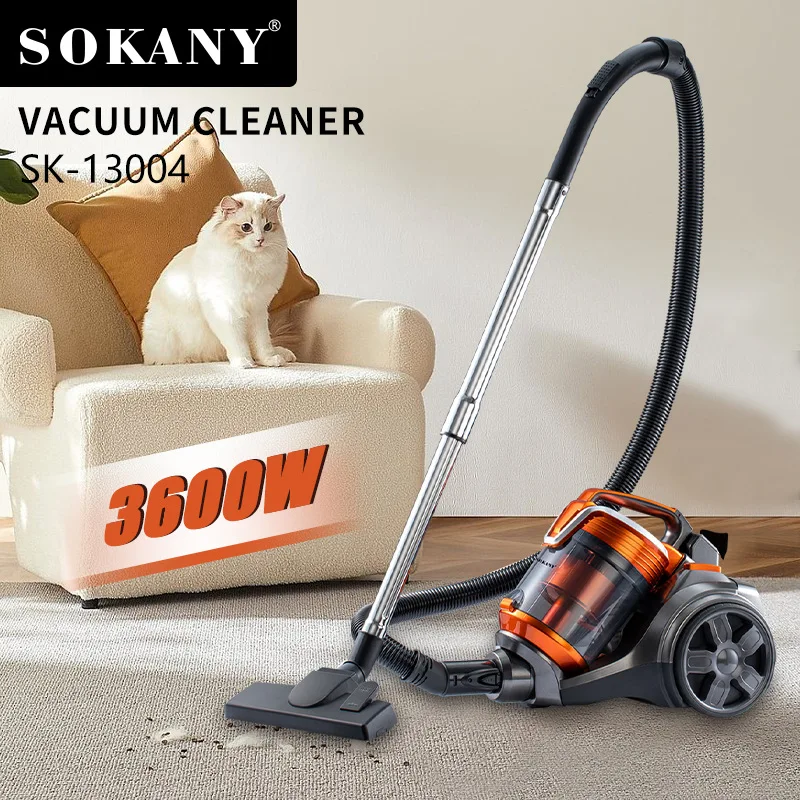 3600W 15000PA A Staubsauger Staubsauger Multi-Zyklon-Filtration Fülldraht Staubsauger Hartböden Teppiche FET Haar