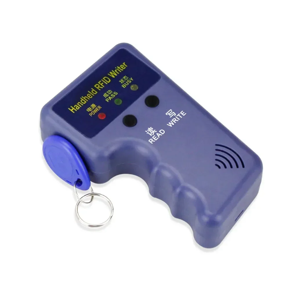 5YOA Repetitive Handheld 125KHz EM4100 5200 RFID ID Card Writer Copier Duplicator Programmer T5577 Rewritable Keyfobs Tags