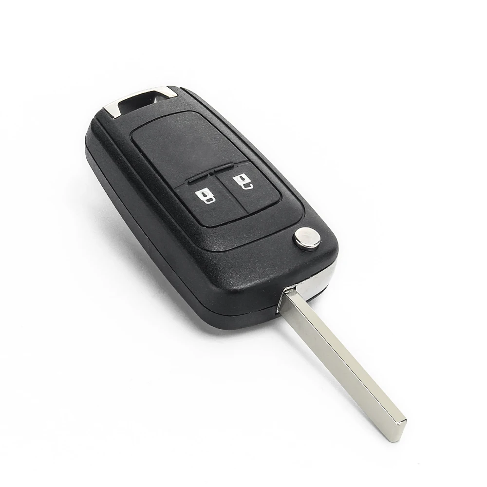 KEYYOU 2 Knoppen Flip Afstandsbediening Autosleutel Shell Voor Chevrolet Aveo Cruze Epica Camaro Lova Impala Zeil Spark Sleutel Case accessoires