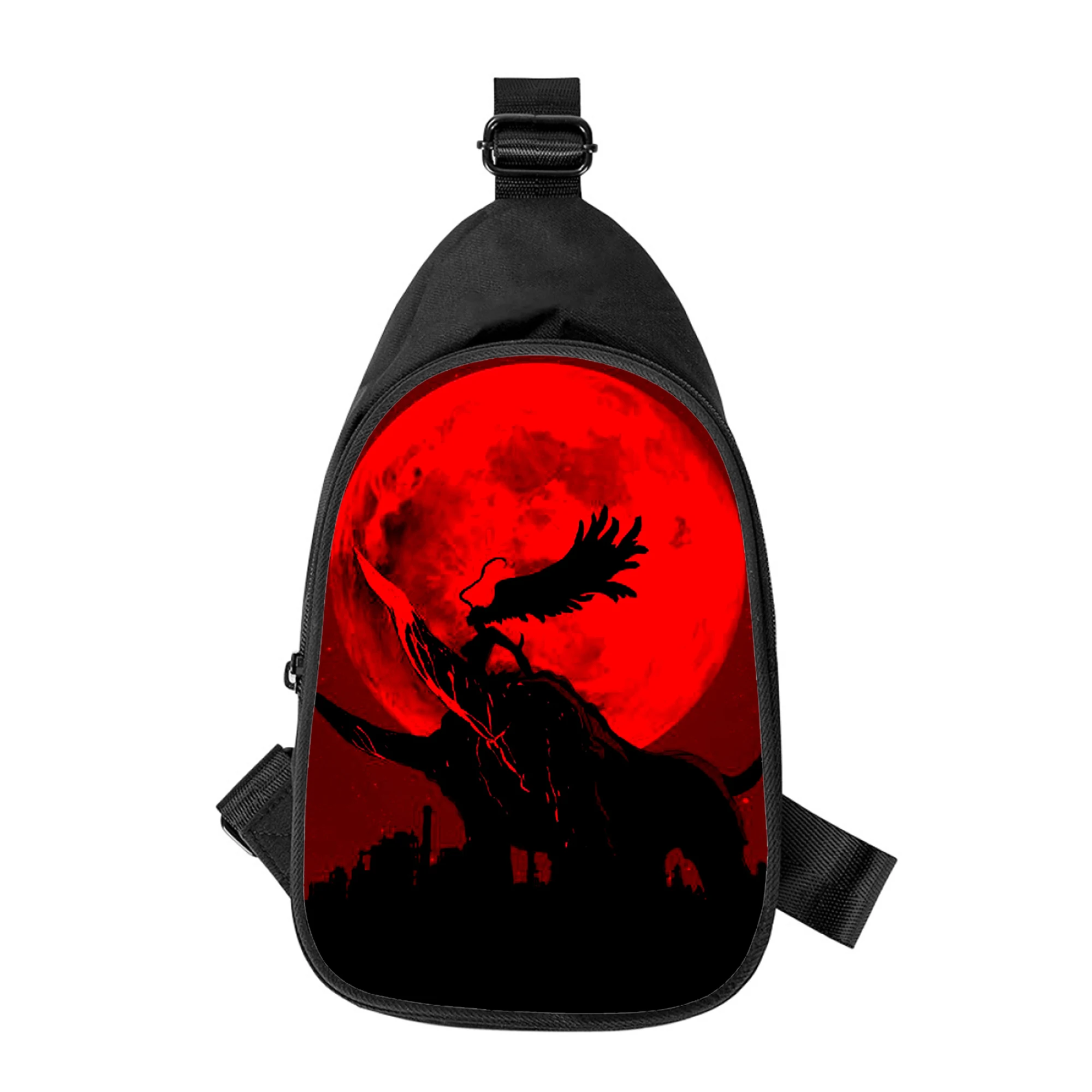 Devilman Crybaby Anime 3D-Druck neue Männer Kreuz Brusttasche diagonal Frauen Umhängetasche Ehemann Schule Hüft tasche männliche Brust packung