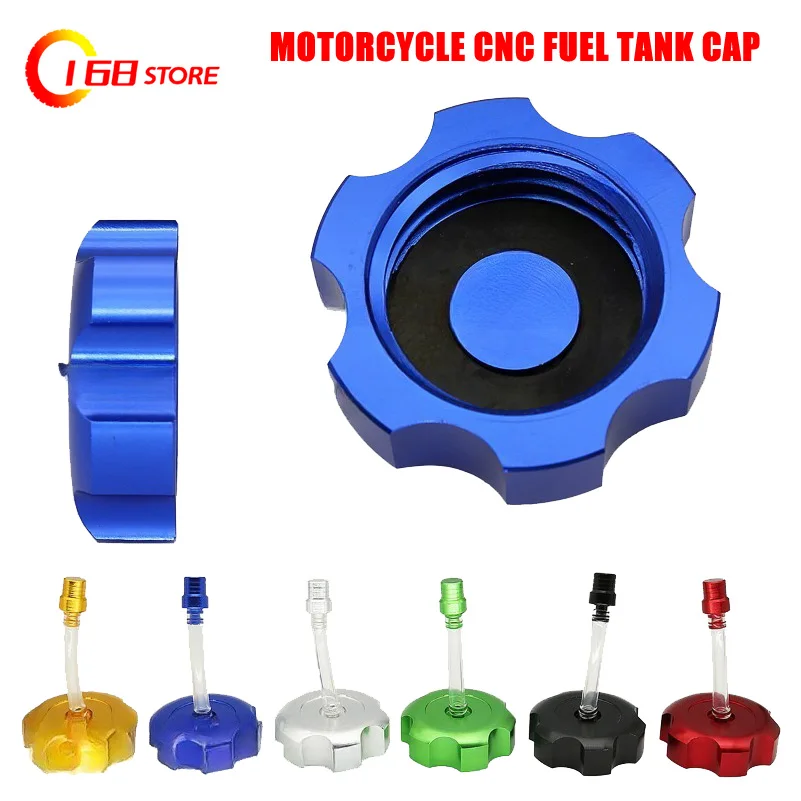Motocyklowy korek wlewu paliwa CNC 50mm odpowietrznik motocross ATV Dirt Bike do Honda Yamaha uniwersalne części