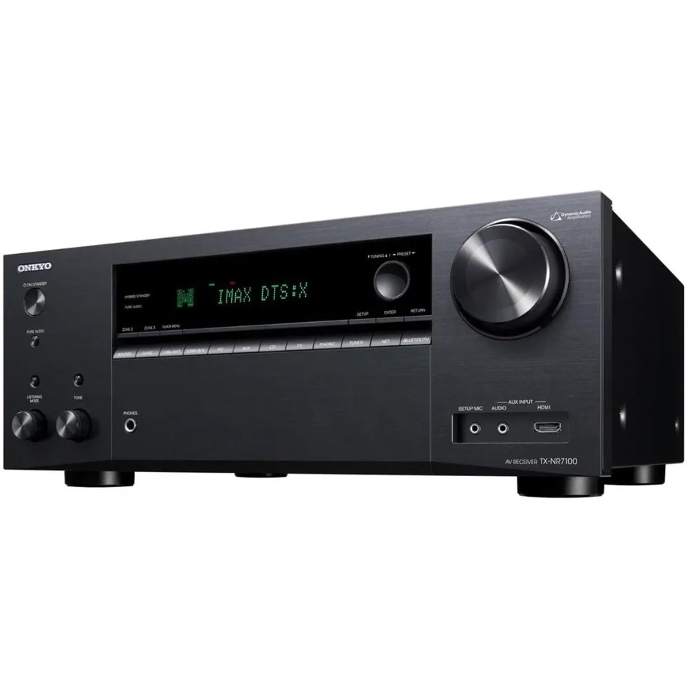 TX-NR7100 9.2-Channel 8K/4K Network A/V Receiver, 220W Per Channel at 6 Ohms