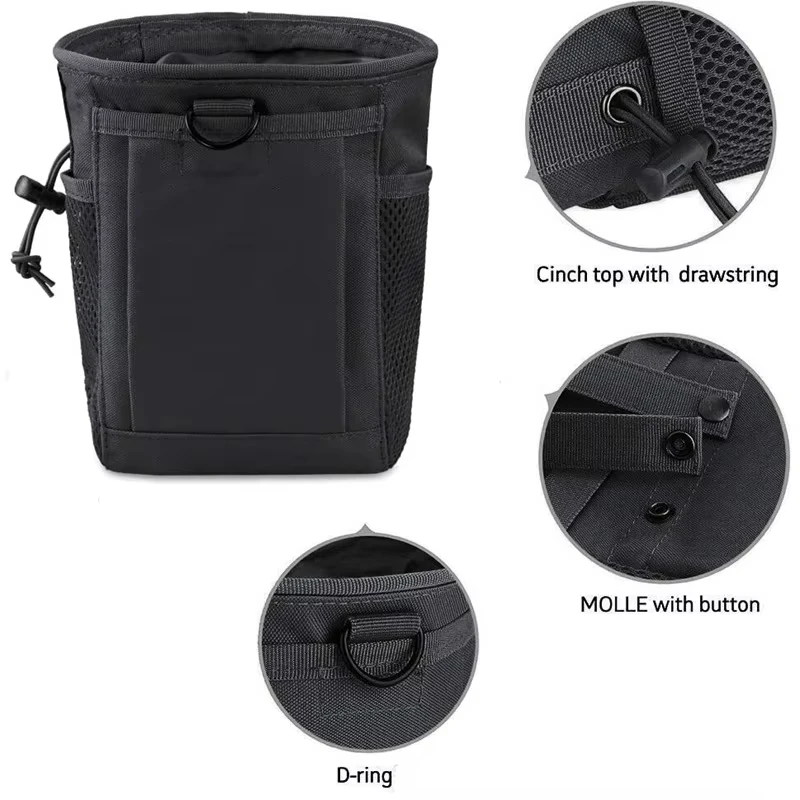 Molle tático cordão revista despejo bolsa ajustável militar utilitário cinto pacote de cintura hip coldre saco de armazenamento ao ar livre