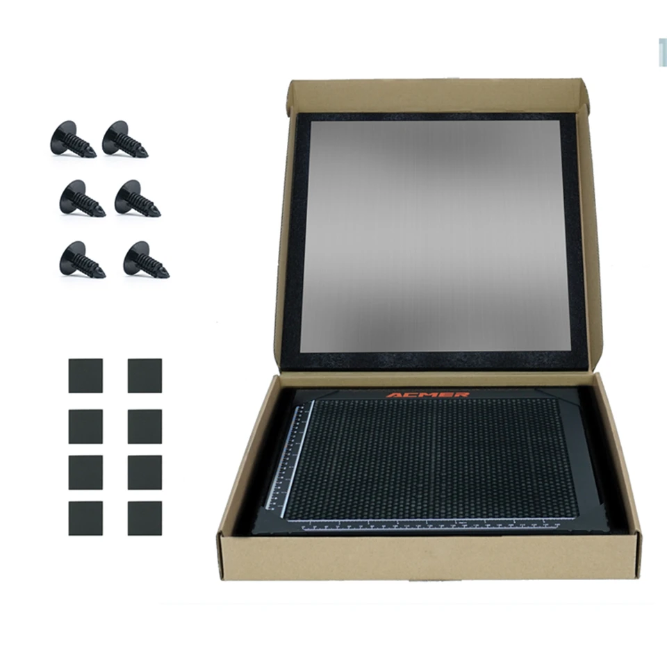 ACMER laser honeycomb panel table CO2 diode laser engraving and cutting machine cnc honeycomb panel bed cleaning cutting table