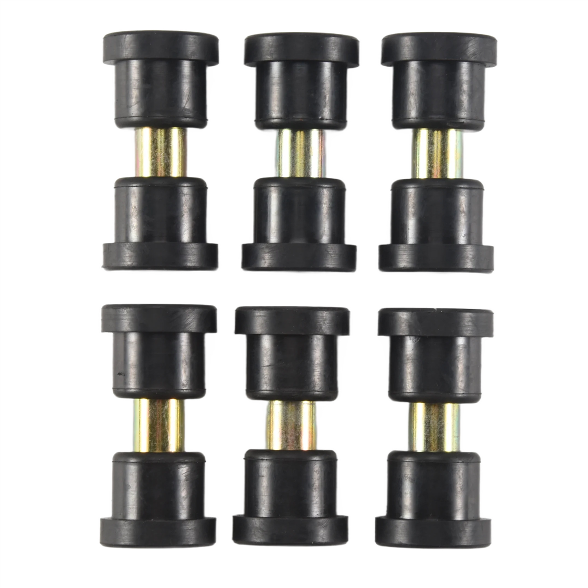 BABQ 1 Set Rear Leaf Spring for Club Car DS Gas Electric Golf Cart Bushing and Sleeve Kit, 1015583 1012303 1992 Up