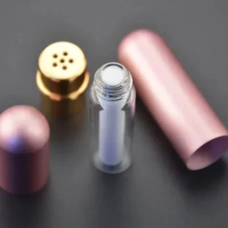 1 Máy Tính 5Ml Nhôm Nhiều Màu Máy Xông Hút Mũi Trắng Cao Cấp Cotton Bấc Xông Phòng Kim Loại Đế Hít Cho Tinh Dầu