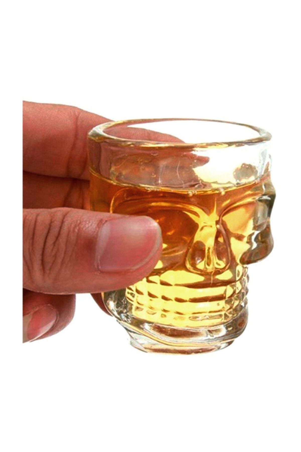 4'lü Dry Head Shot Cup Set Dekorasi Rumah Minuman Udara