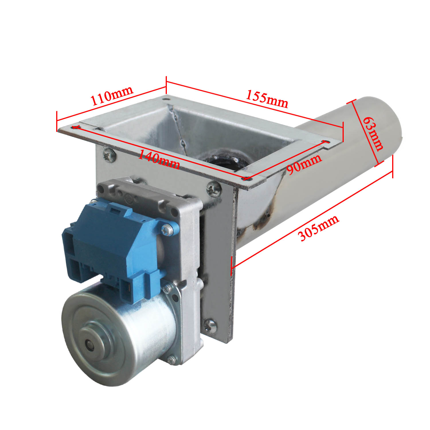 Печь для пеллет Kachel Accessoires Overbrengen Van Granulaire Of Poedera Xo Materialen Transportsysteem Motor 220V 25W 2rpm