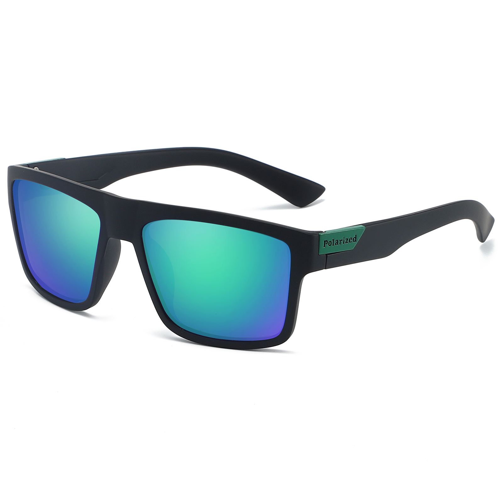 Clássico polarizado óculos de sol das mulheres dos homens moda quadrado óculos de sol masculino vintage condução óculos esporte tons