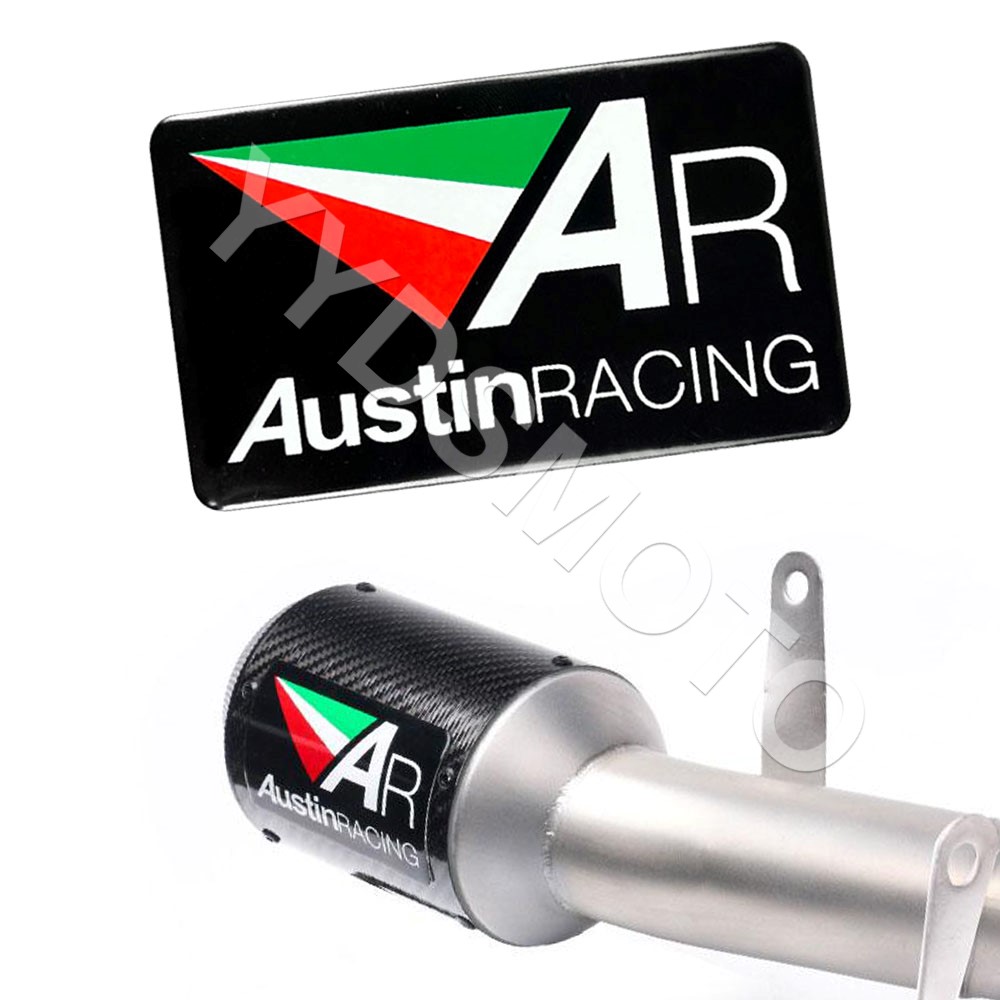 Motorcycle Exhaust Pipe Decals For Yoshimura Honda Yamaha Suzuki BMW Aluminium 3D Heat-resistant Muffler Decals Sticker