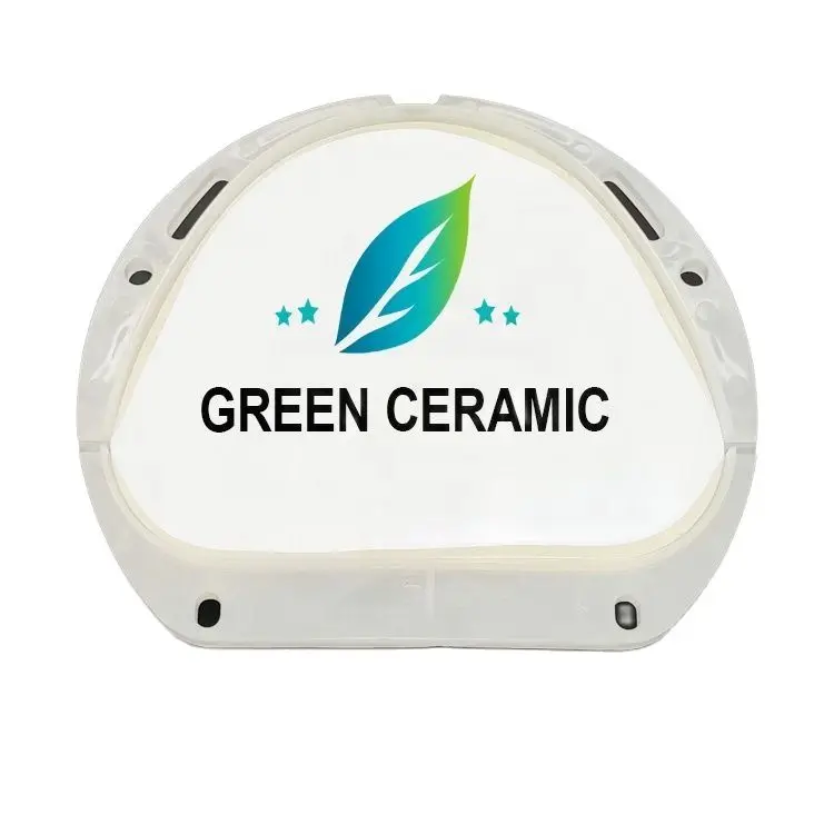 Green SHT Preshade Zirconia disket 16 warna untuk mesin penggilingan Cad Cam Amann Girrbach