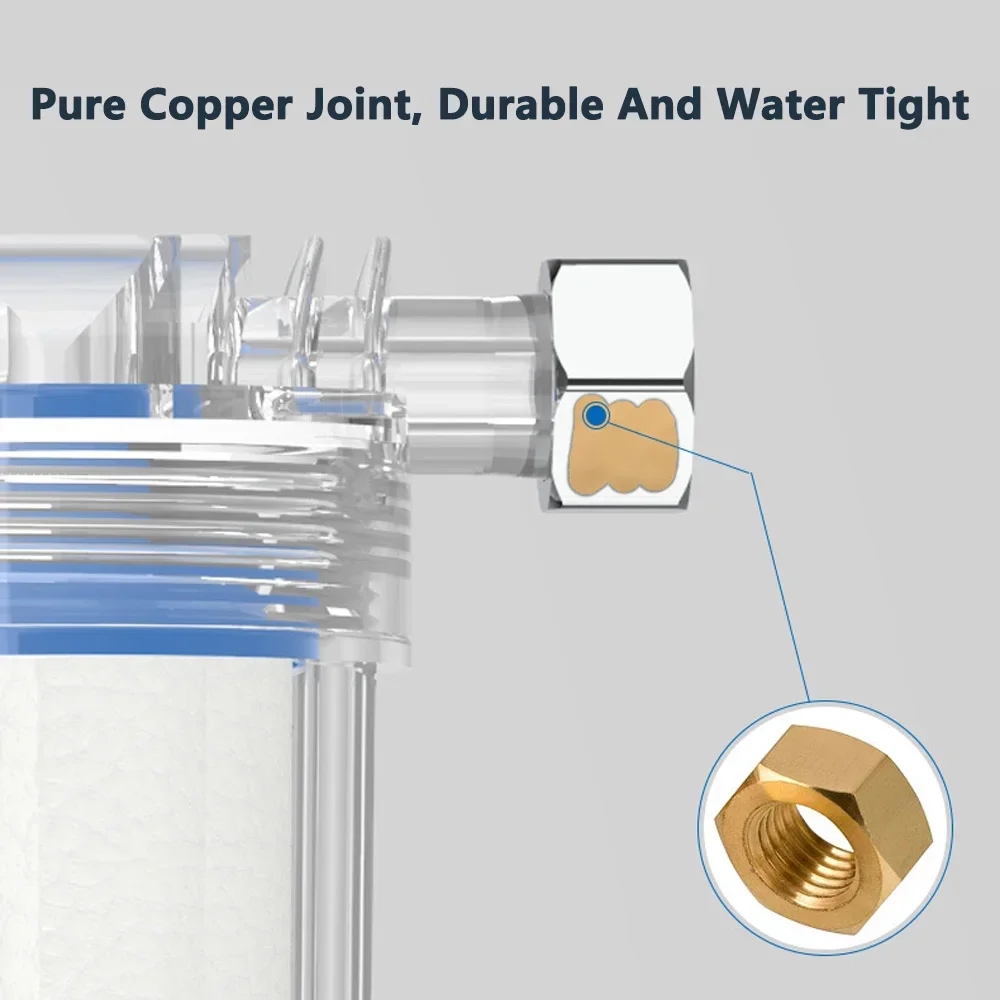 Universal filter pp Baumwolle Dusche Bad Sprüh sieb Wasserhahn Wasser aufbereitung Chlor Küche Bad armaturen