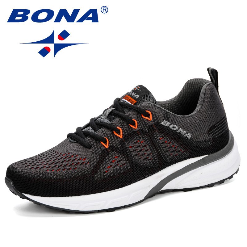 Zapatillas BONA, zapatos para hombre, zapatillas deportivas de malla, cestas ligeras, zapatillas para correr para mujer, zapatillas deportivas para exteriores para hombre