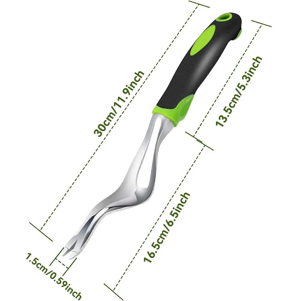 Hand-held weeding tool - A tool for weeding in gardens. Suitable for transplanting in farmland.