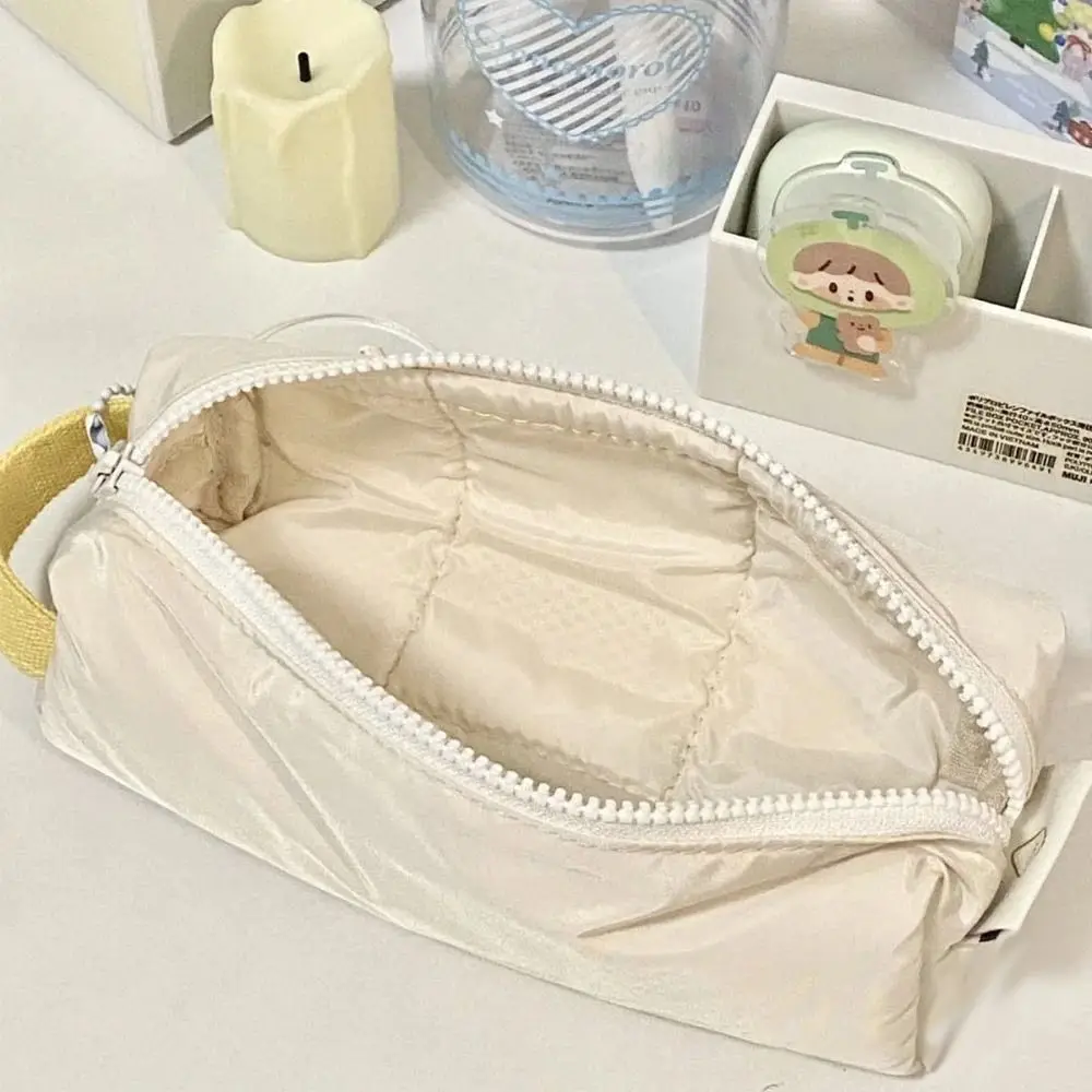Multi-function School Pencil Cases Stationery Storage Bag Portable Large-capacity Pen Bag Pencil Case Pencil Bag Macaron Color