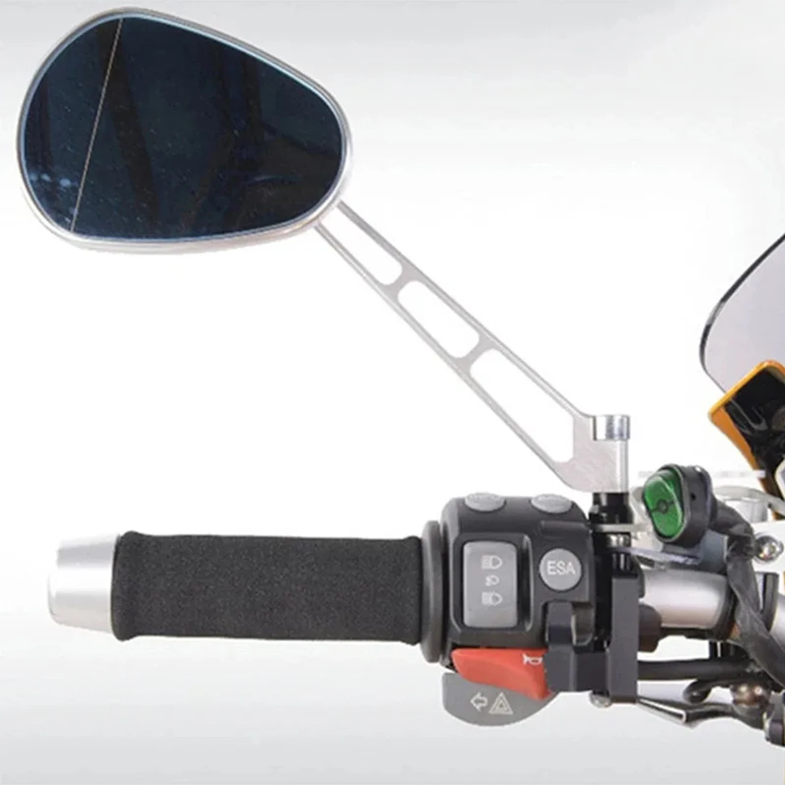 1 par universal capa de alça da motocicleta deslizamento em espuma anti vibração conforto macio guiador grip capa peças da bicicleta apertos capa