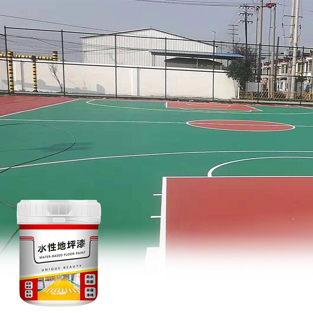 NEW Quick-Dry Anti-Slip Water-Based Floor Paint 500g Water-Based Epoxy Floor Paint Pressure-Resistant For Household Epoxy Paint