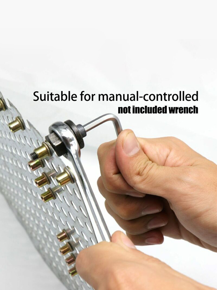 Hand Rivet Nut Head Tool Head Set For Rivet Nut Tool M5 M6 M8 M10  Manual Riveter Threaded Riveter Nut Riveter Tool Tip