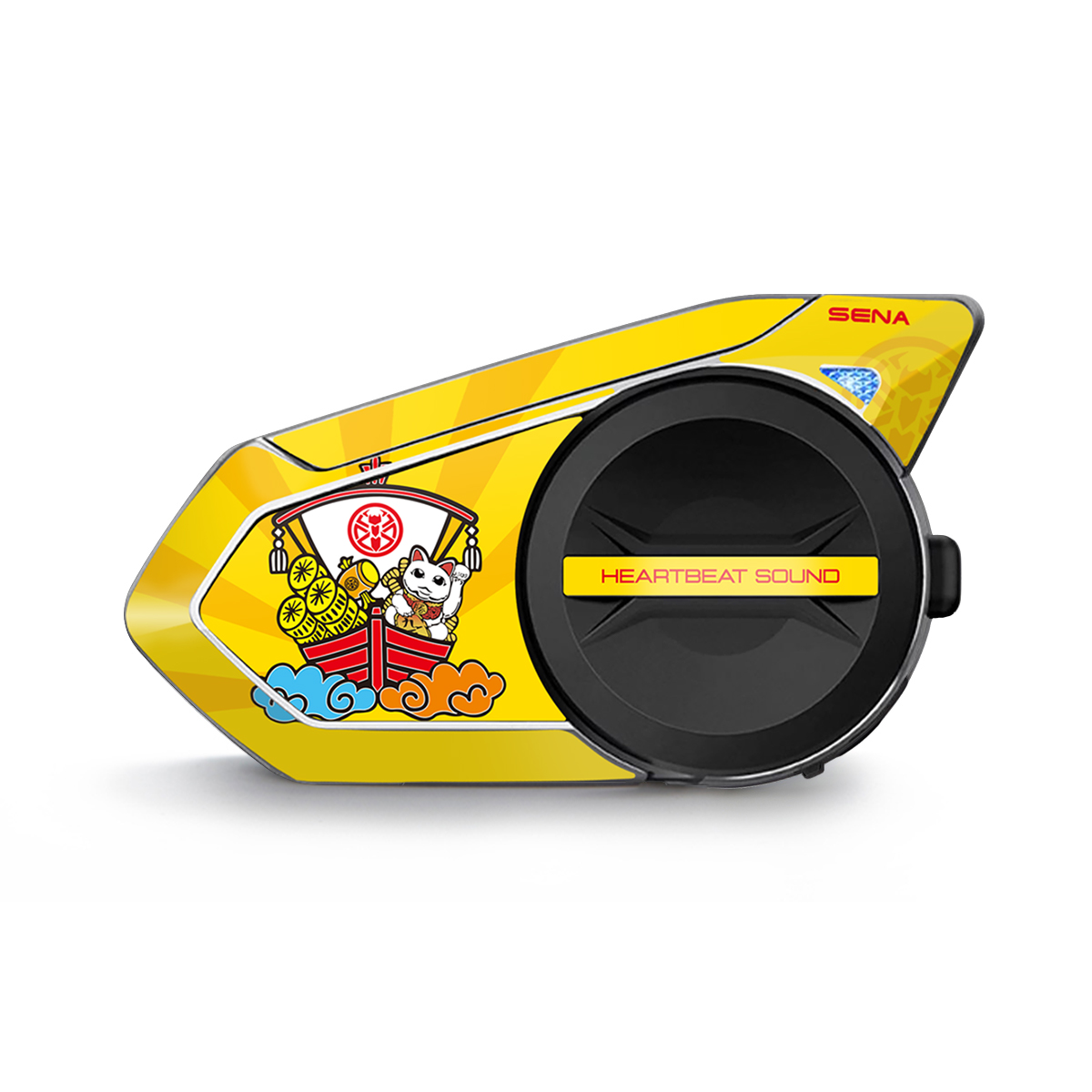 Para SENA 50S sena 50s casco de motocicleta auriculares Bluetooth pegatinas decorativas auriculares calcomanías protectoras Accesorios