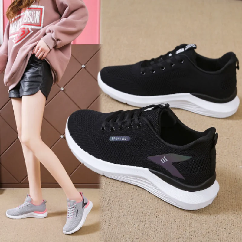 Women's lightweight and breathable spring and autumn sports running shoes, suitable for casual exercise and various walking scen