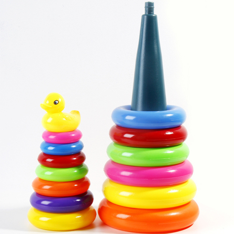 Juguete para bebé, bola rodante, torre de arcoíris, juegos educativos Montessori para bebés, pista de apilamiento, juguetes de desarrollo para bebés de 1, 2 y 3 años