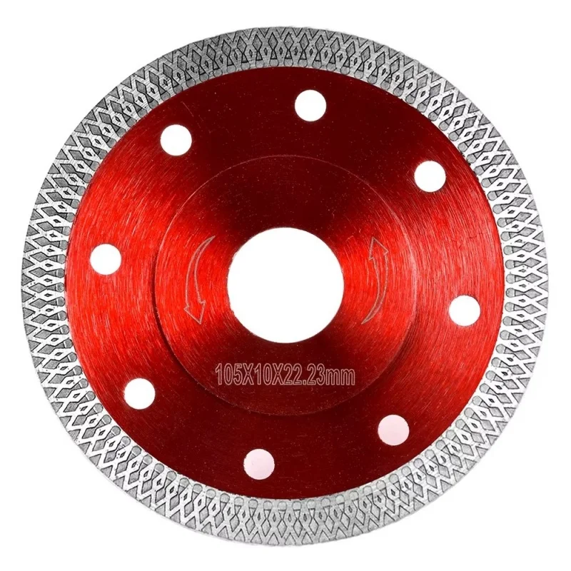 Tarcza diamentowa do cięcia na sucho, do porcelany, ceramiki, płytek, turbo, cienka, do kamienia, do marmuru, do szlifierki kątowej, 105/115/125 mm