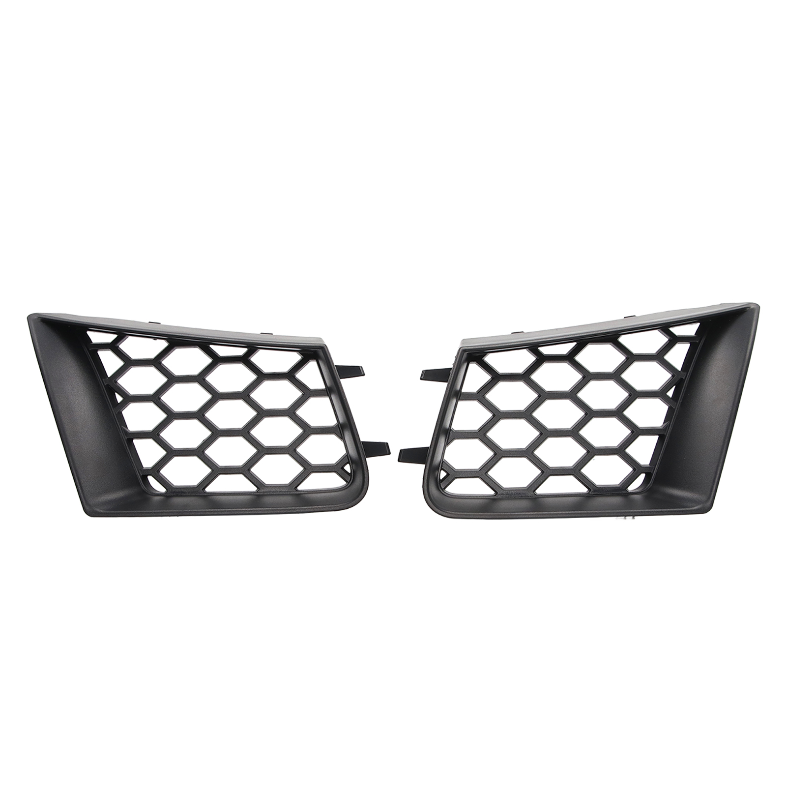 Grille supérieure de pare-chocs avant de voiture, remplacement noir 256, Seat Ibiza Type 6L 2002-2009, Cordoba 6L 2002-2009, 2 pièces