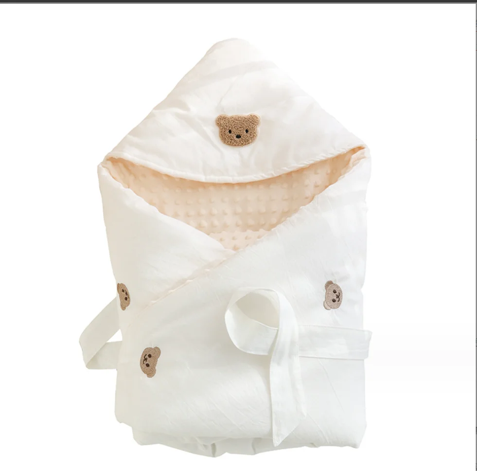 Bebê recém-nascido cobertor envelope swaddle envoltório bebê recebendo cobertores menino menina algodão macio infantil saco de dormir berço carrinho cobertor
