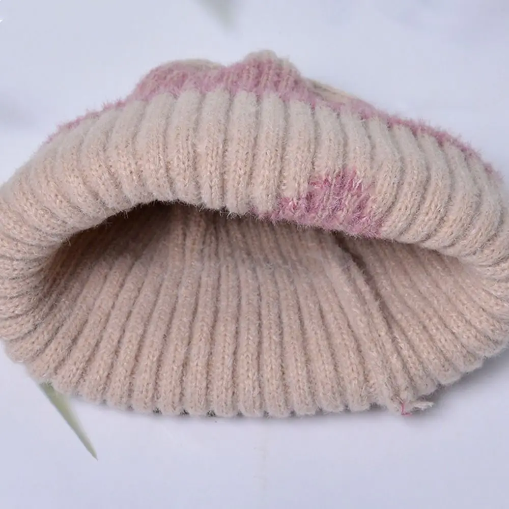 Moda addensare morbido cappello sciarpa Set antivento a prova di freddo caldo scaldacollo foderato in pile berretto per l'autunno inverno