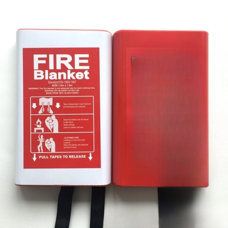 1m/1.5m/1.8m/2m Fire Blankets High-Temperature Resistant, Heat-Insulating, Fire-Preventing Escape & Fire-Fighting Blankets