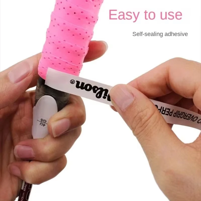 12Pcs Wilson Racket Overgrip Sweat Band Absorption Tennis Badminton Racket Hand Glue Tennis Grip Pu Non Slip Overgrip