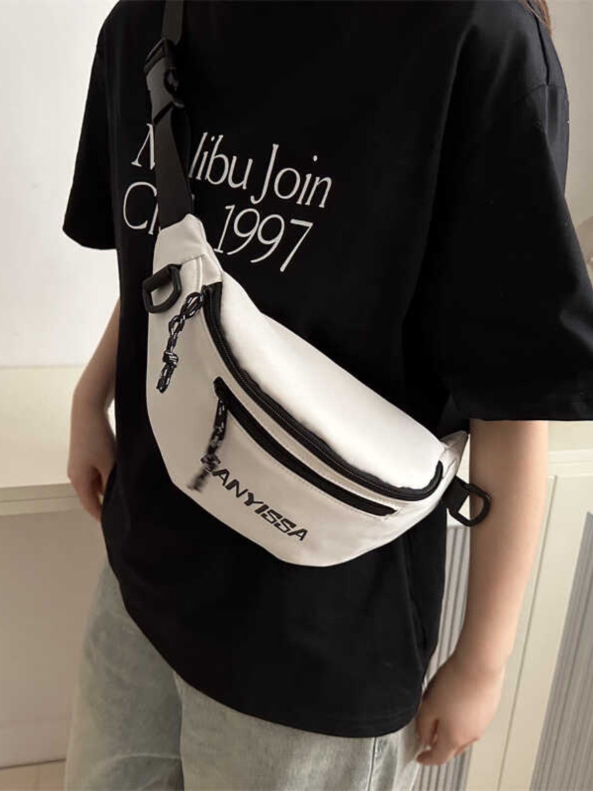 多用途韓国スタイルキャンバスチェストバッグシンプルなレトロ香港スタイルユニセックスクロスボディバッグカジュアルウェアミニスクエアシェイプ